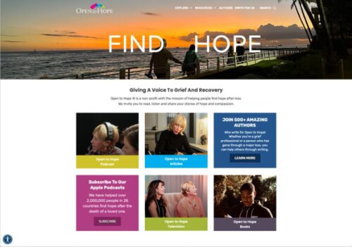 Find Hope Grief Site