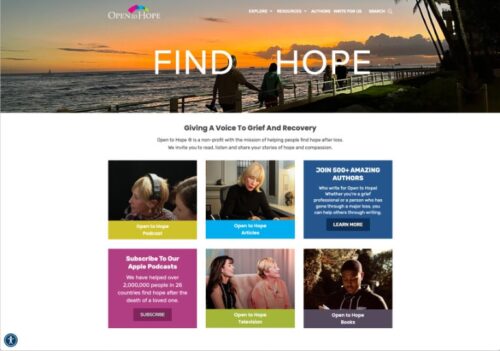 Find Hope Grief Site