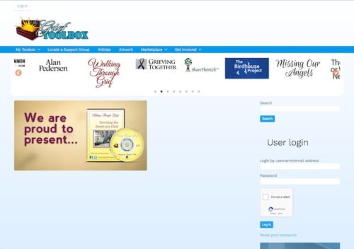 The Grief Toolbox Site