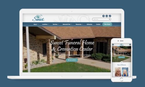 Sunset Funeral Home Website