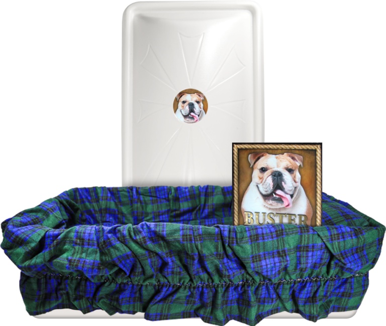 Tranquility Pet Casket vault for Pet Burials