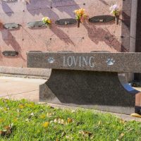 SSMP Memorial Granite Bench